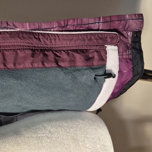 Columbia Women's Purple Print Bugaboo 3 in 1 Jacket - Sz. M - Picture 7 of 8